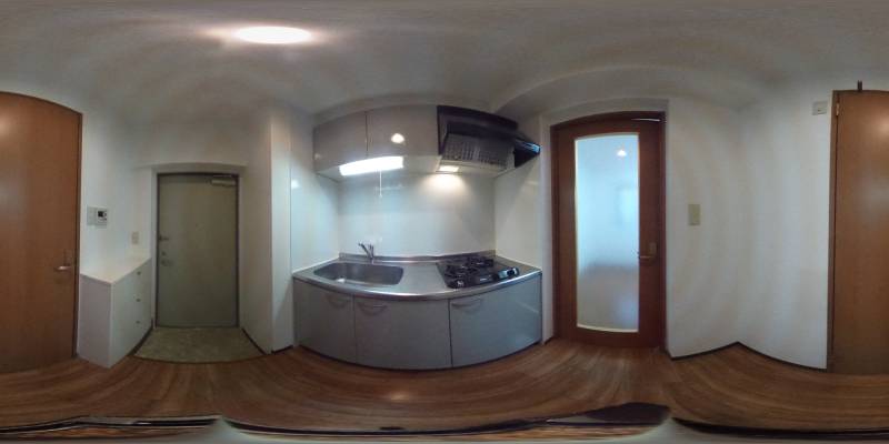 パノラマ画像キッチン