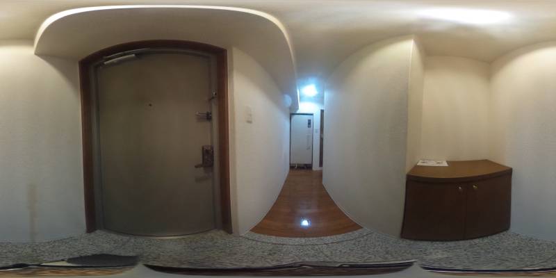 パノラマ画像玄関