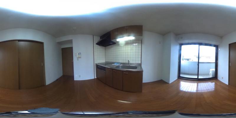 パノラマ画像リビング