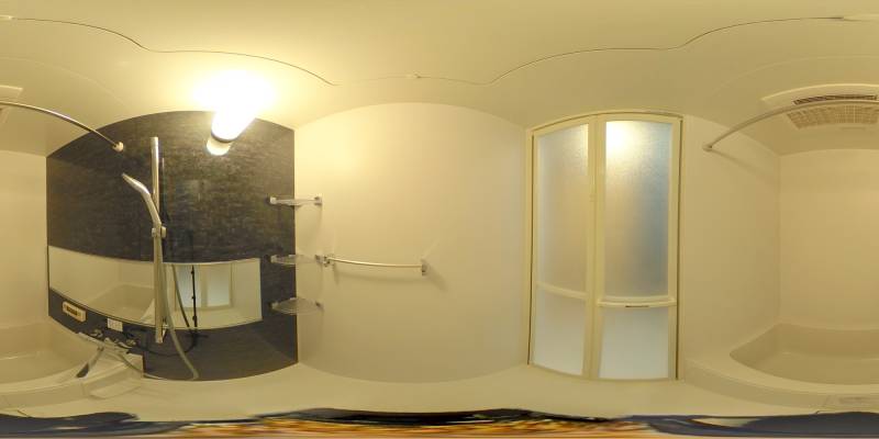 パノラマ画像バスルーム