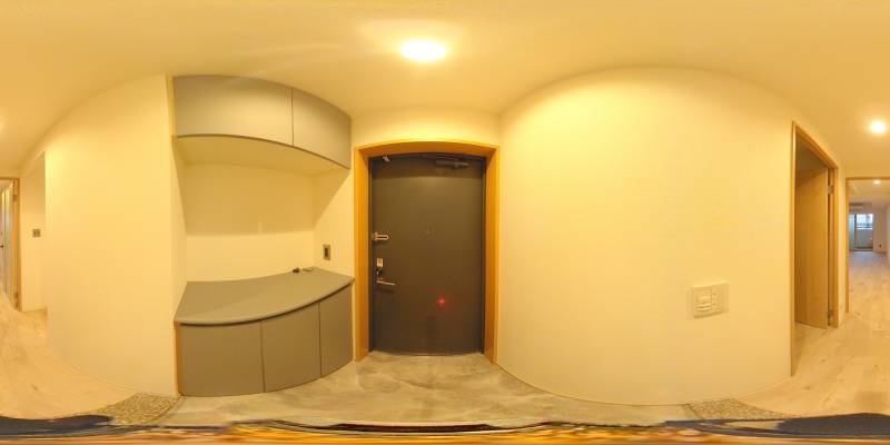 パノラマ画像玄関