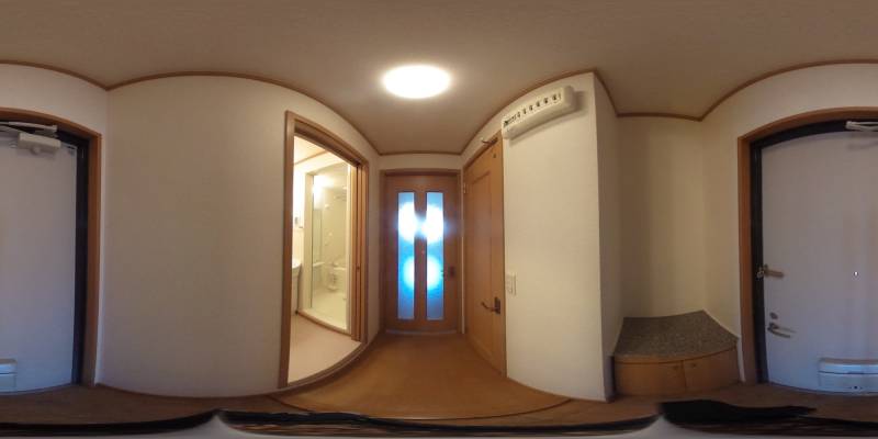パノラマ画像玄関