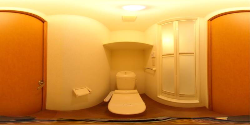 パノラマ画像トイレ