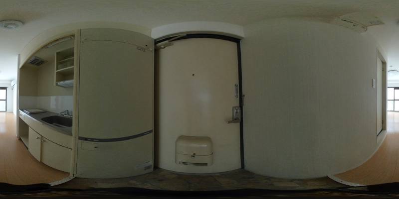 パノラマ画像玄関