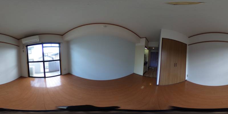 パノラマ画像リビング