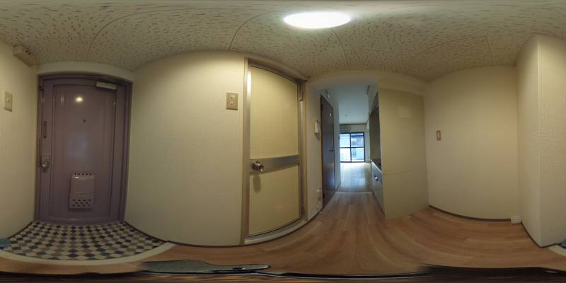 パノラマ画像玄関