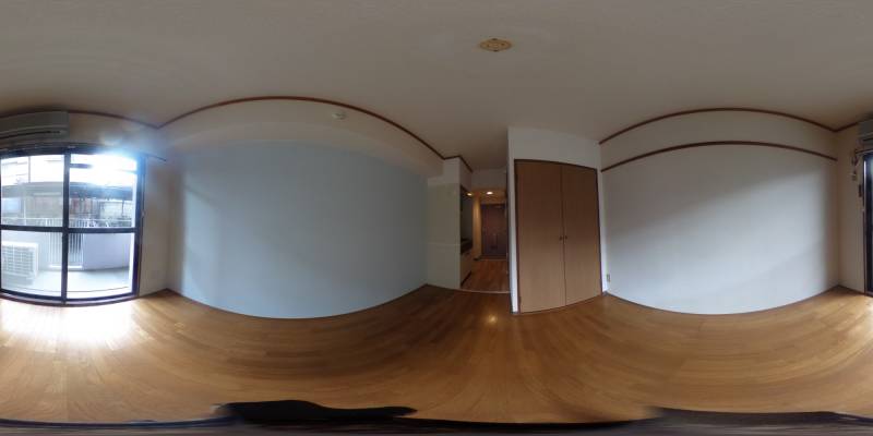 パノラマ画像洋室