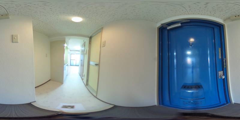 パノラマ画像玄関