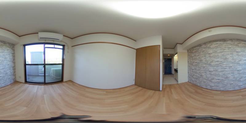 パノラマ画像洋室