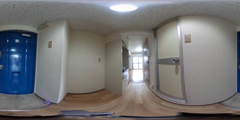 パノラマ画像玄関