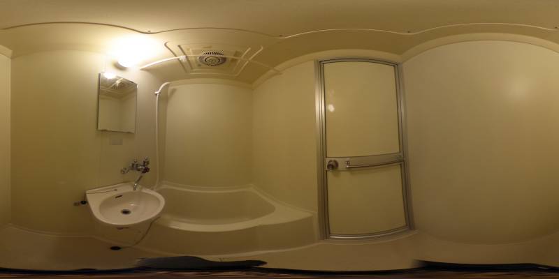 パノラマ画像バスルーム