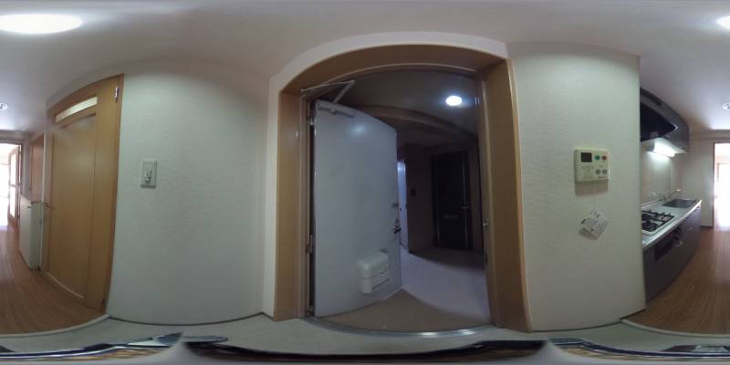 パノラマ画像玄関