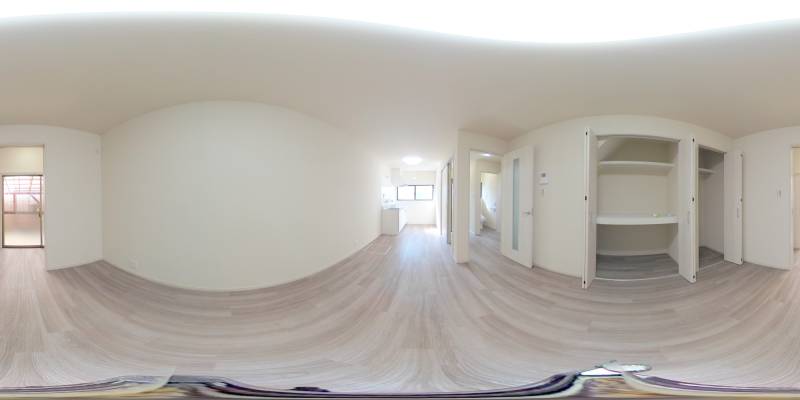 パノラマ画像リビング