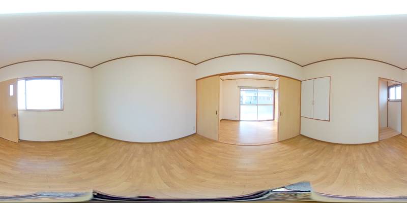 パノラマ画像洋室