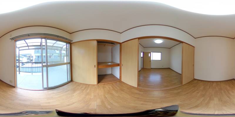 パノラマ画像洋室