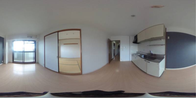 パノラマ画像リビング