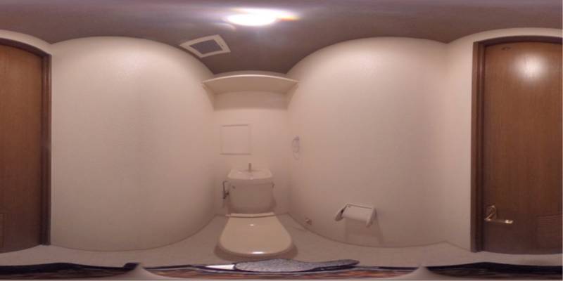 パノラマ画像トイレ