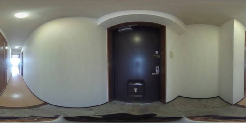 パノラマ画像玄関