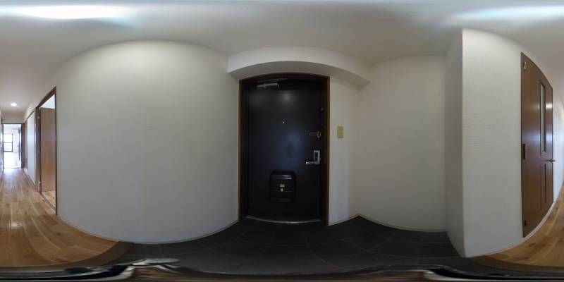 パノラマ画像玄関