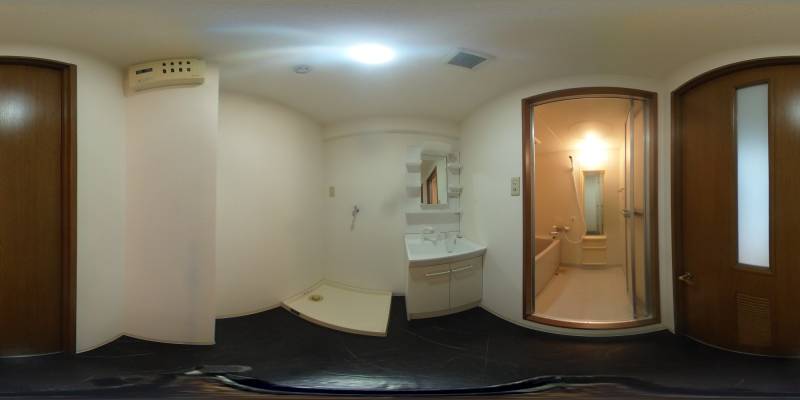 パノラマ画像洗面所