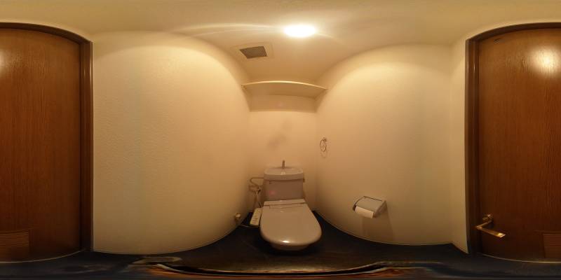 パノラマ画像トイレ