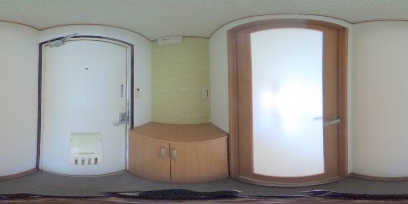 パノラマ画像玄関