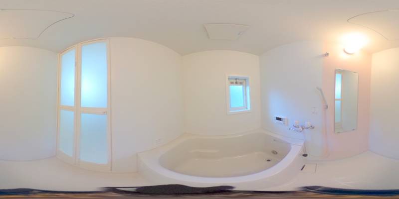 パノラマ画像バスルーム