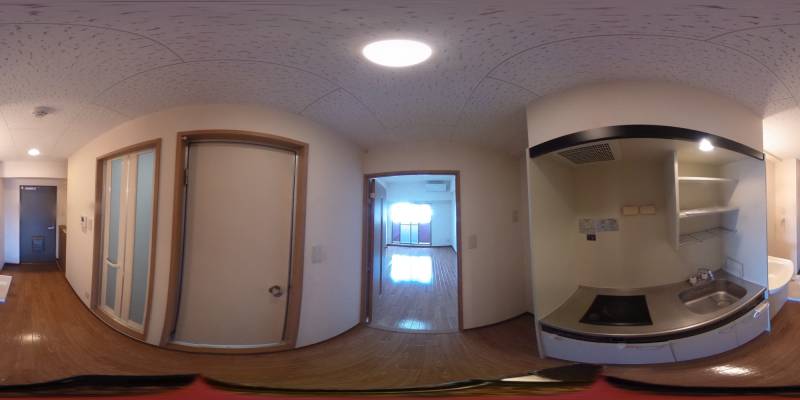 パノラマ画像キッチン