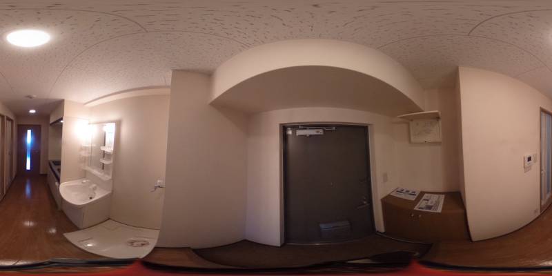 パノラマ画像玄関