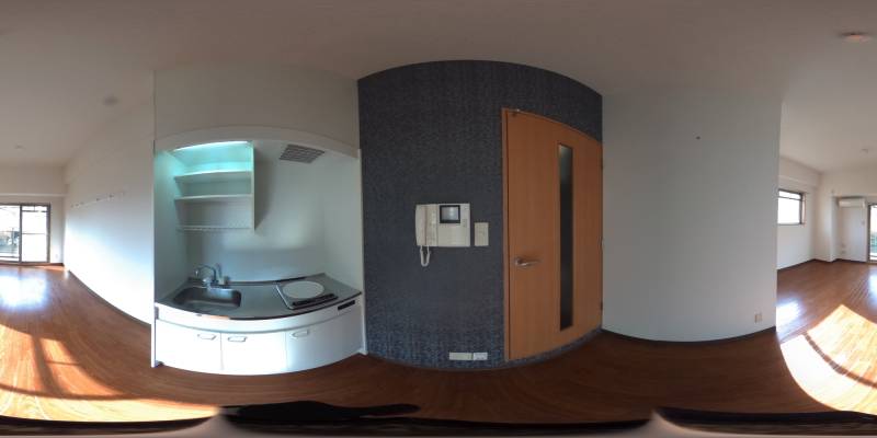 パノラマ画像キッチン