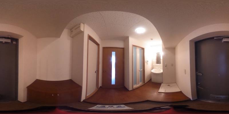 パノラマ画像玄関