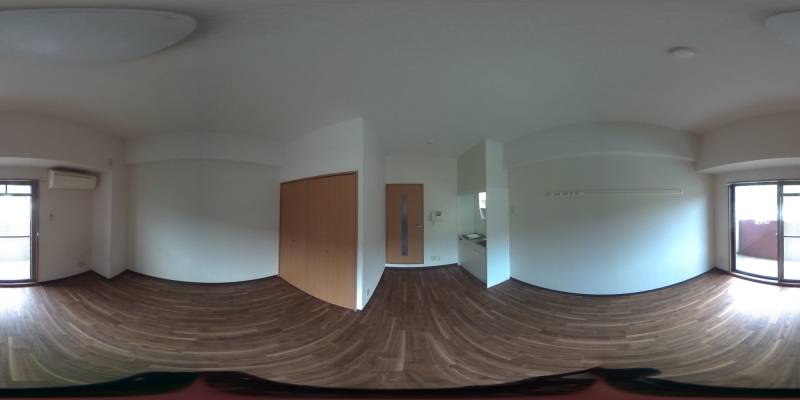 パノラマ画像洋室