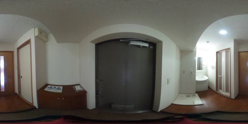 パノラマ画像玄関