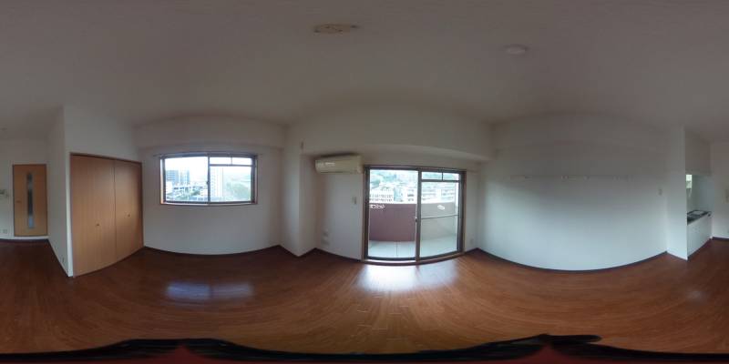 パノラマ画像洋室