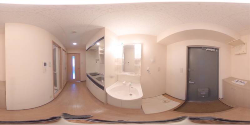 パノラマ画像洗面所