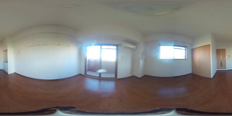 パノラマ画像洋室