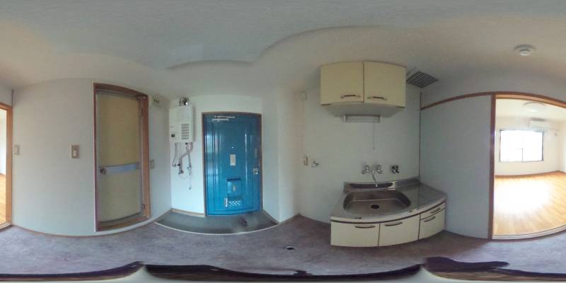 パノラマ画像キッチン