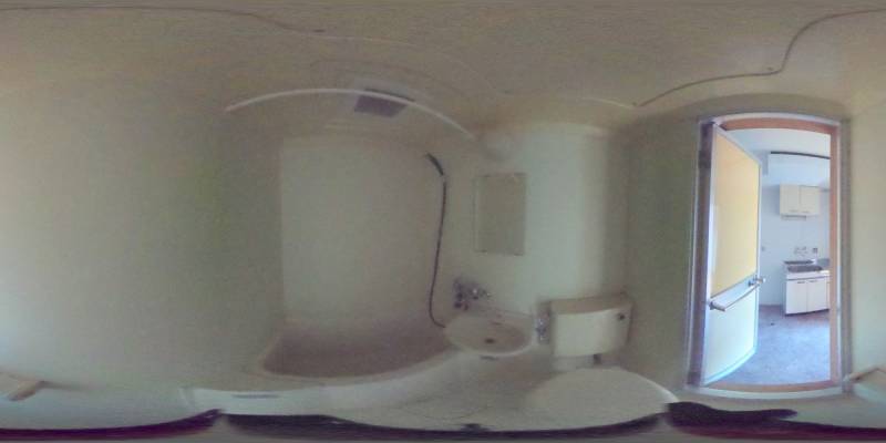 パノラマ画像バスルーム