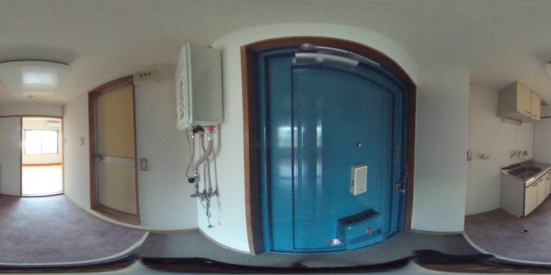 パノラマ画像玄関