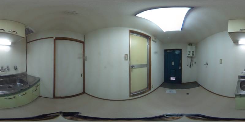 パノラマ画像キッチン