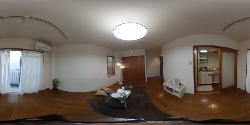 パノラマ画像洋室