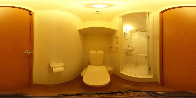 パノラマ画像トイレ