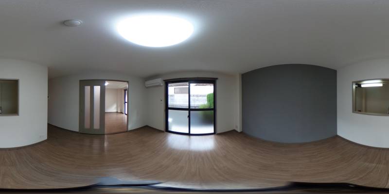 パノラマ画像リビング