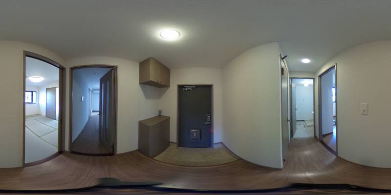 パノラマ画像玄関