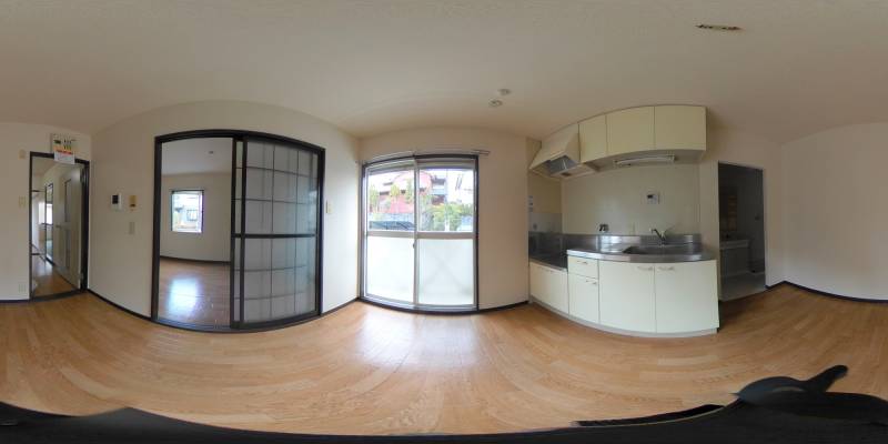 パノラマ画像リビング