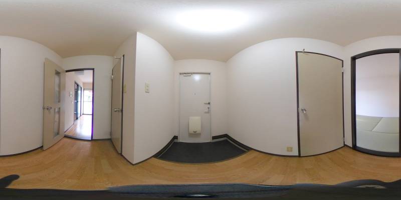 パノラマ画像玄関