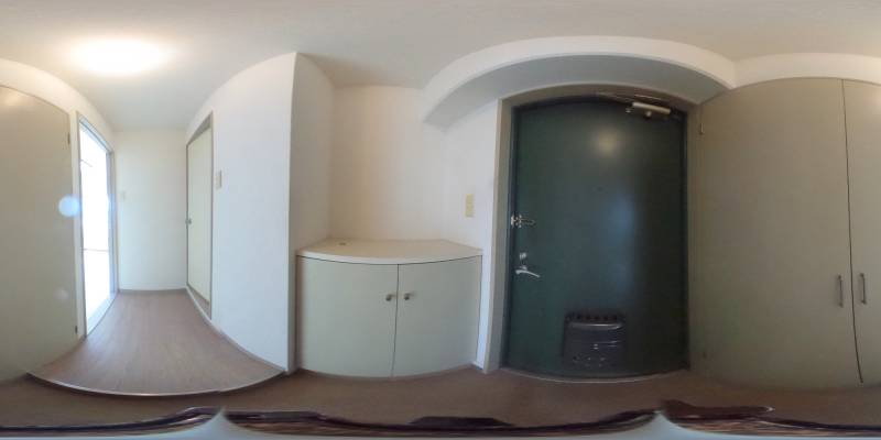 パノラマ画像玄関