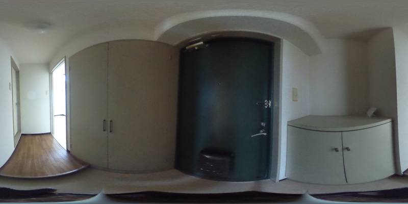 パノラマ画像玄関