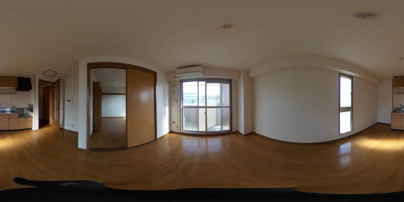 パノラマ画像リビング