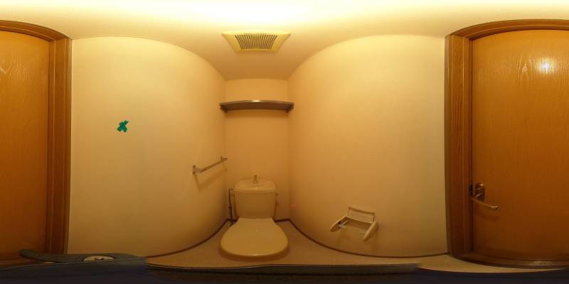 パノラマ画像トイレ